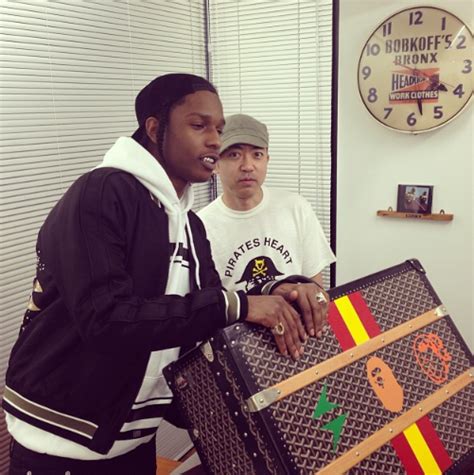 asap rocky custom goyard trunk|A$AP Rocky’s Singular Style Proves Why He’s a .